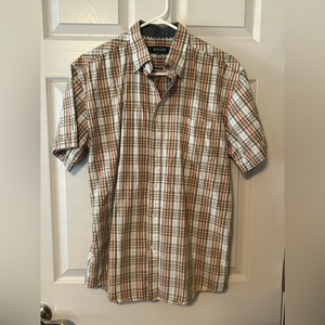 Bogari Mens Button down Shirt‎ Size Large